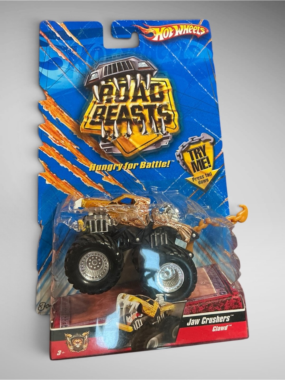 Hot Wheels Road Beasts Jaw Crushers Clawd Monster Truck 2006 NEW